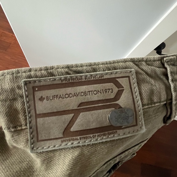 Men’s Buffalo olive green Denim Jeans W32 L34 - Picture 6 of 6